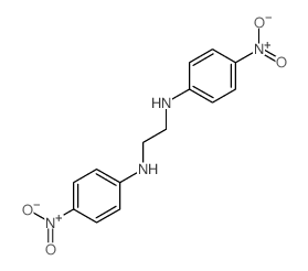 N,N-bis(4-nitrophenyl)ethane-1,2-diamine结构式