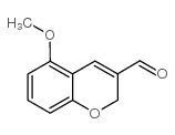 5-甲氧基-2H-色烯-3-甲醛结构式