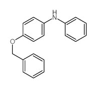 N-phenyl-4-phenylmethoxy-aniline structure