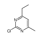 2-chloro-4-ethyl-6-methylpyrimidine结构式