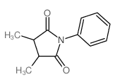 3,4-dimethyl-1-phenyl-pyrrolidine-2,5-dione structure