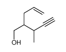 2-but-3-yn-2-ylpent-4-en-1-ol Structure