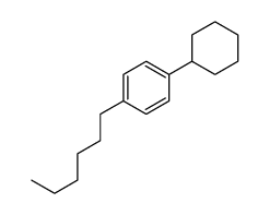 1-cyclohexyl-4-hexylbenzene Structure