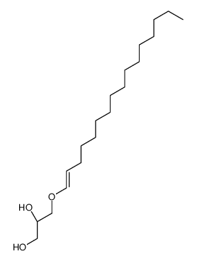 (2S)-3-hexadec-1-enoxypropane-1,2-diol Structure