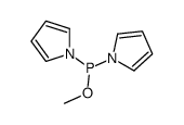 methoxy-di(pyrrol-1-yl)phosphane Structure