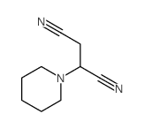 2-(1-Piperidyl)butanedinitrile structure