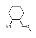 trans-2-(Methoxymethyl)cyclohexylamin Structure