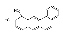 (10S,11S)-7,12-dimethyl-10,11-dihydrobenzo[a]anthracene-10,11-diol Structure