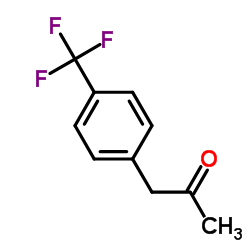 1-(4-(Trifluoromethyl)phenyl)propan-2-one Structure