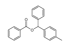 benzoic acid-(4-methyl-benzhydryl ester) Structure