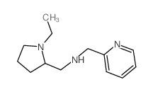 2-Pyridinemethanamine,N-[(1-ethyl-2-pyrrolidinyl)methyl]-(9CI) Structure