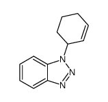 1-(cyclohex-2-enyl)-1H-benzo[d][1,2,3]triazole Structure