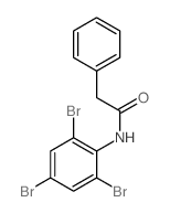 2-phenyl-N-(2,4,6-tribromophenyl)acetamide结构式