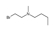 N-(2-bromoethyl)-N-methylbutan-1-amine结构式