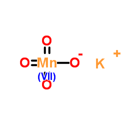 Potassium permanganate Structure