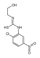 1-(2-chloro-5-nitrophenyl)-3-(2-hydroxyethyl)thiourea structure