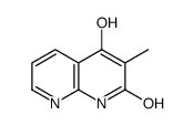 3-甲基-1,8-萘啶-2,4-二醇结构式