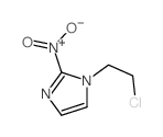 1H-Imidazole,1-(2-chloroethyl)-2-nitro- Structure