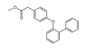 methyl 2-[4-(2-phenylphenoxy)phenyl]acetate Structure