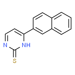 4-(2-Naphthyl)pyrimidine-2(1H)-thione图片