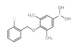 4-(2'-氯苄氧基)-3,5-二甲基苯基硼酸图片