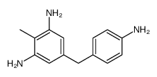 5-[(4-aminophenyl)methyl]-2-methylbenzene-1,3-diamine Structure