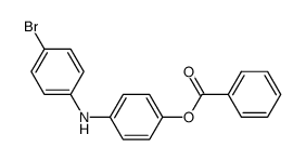 1-benzoyloxy-4-(4-bromo-anilino)-benzene Structure