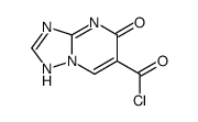 [1,2,4]Triazolo[1,5-a]pyrimidine-6-carbonyl chloride, 1,5-dihydro-5-oxo- (9CI)结构式