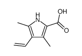 3,5-dimethyl-4-vinyl-pyrrole-2-carboxylic acid结构式