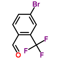 4-Bromo-2-(trifluoromethyl)benzaldehyde Structure