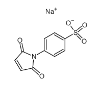 1-(4-Sodium sulfophenyl)maleimide结构式