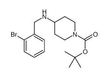 1-Boc-4-(2-溴苄氨基)-哌啶图片