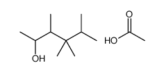 acetic acid,3,4,4,5-tetramethylhexan-2-ol Structure