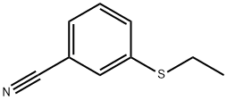 3-(ethylsulfanyl)benzonitrile structure