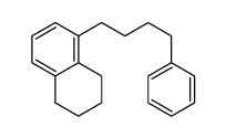 5-(4-phenylbutyl)-1,2,3,4-tetrahydronaphthalene Structure