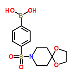 4-(1,4-Dioxa-8-azaspiro[4.5]decan-8-ylsulfonyl)phenylboronic acid picture