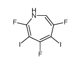 2,4,6-trifluoro-3,5-diiodo-1H-azepine Structure