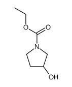 1-Pyrrolidinecarboxylicacid,3-hydroxy-,ethylester(6CI,9CI)结构式