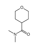 N,N-dimethyloxane-4-carboxamide Structure