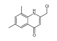 2-(chloromethyl)-6,8-dimethyl-1H-quinolin-4-one图片