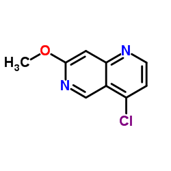 4-Chloro-7-methoxy-1,6-naphthyridine Structure