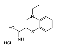 4-ethyl-2,3-dihydro-1,4-benzothiazine-2-carboxamide,hydrochloride结构式