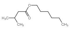 hexyl isovalerate structure