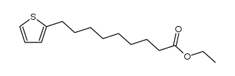 9-thiophen-2-yl-nonanoic acid ethyl ester Structure