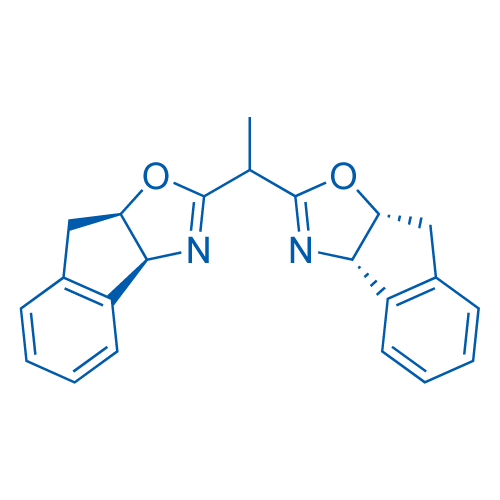 (3aS,3'aS,8aR,8'aR)-2,2'-亚乙基双[3a,8a-二氢-8H-茚并[1,2-d]噁唑]结构式