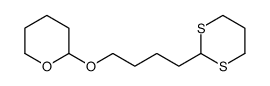 2-[4-(1,3-dithian-2-yl)butoxy]oxane Structure