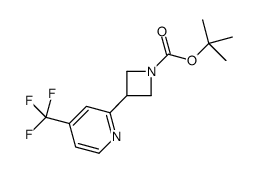 tert-butyl 3-(4-(trifluoromethyl)pyridin-2-yl)azetidine-1-carboxylate picture