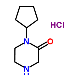 1-Cyclopentyl-piperazin-2-one hydrochloride picture