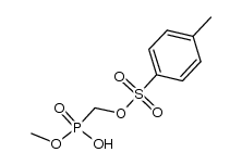 methyl tosyloxymethanephosphonate结构式