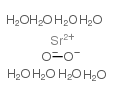 strontium peroxide octahydrate structure